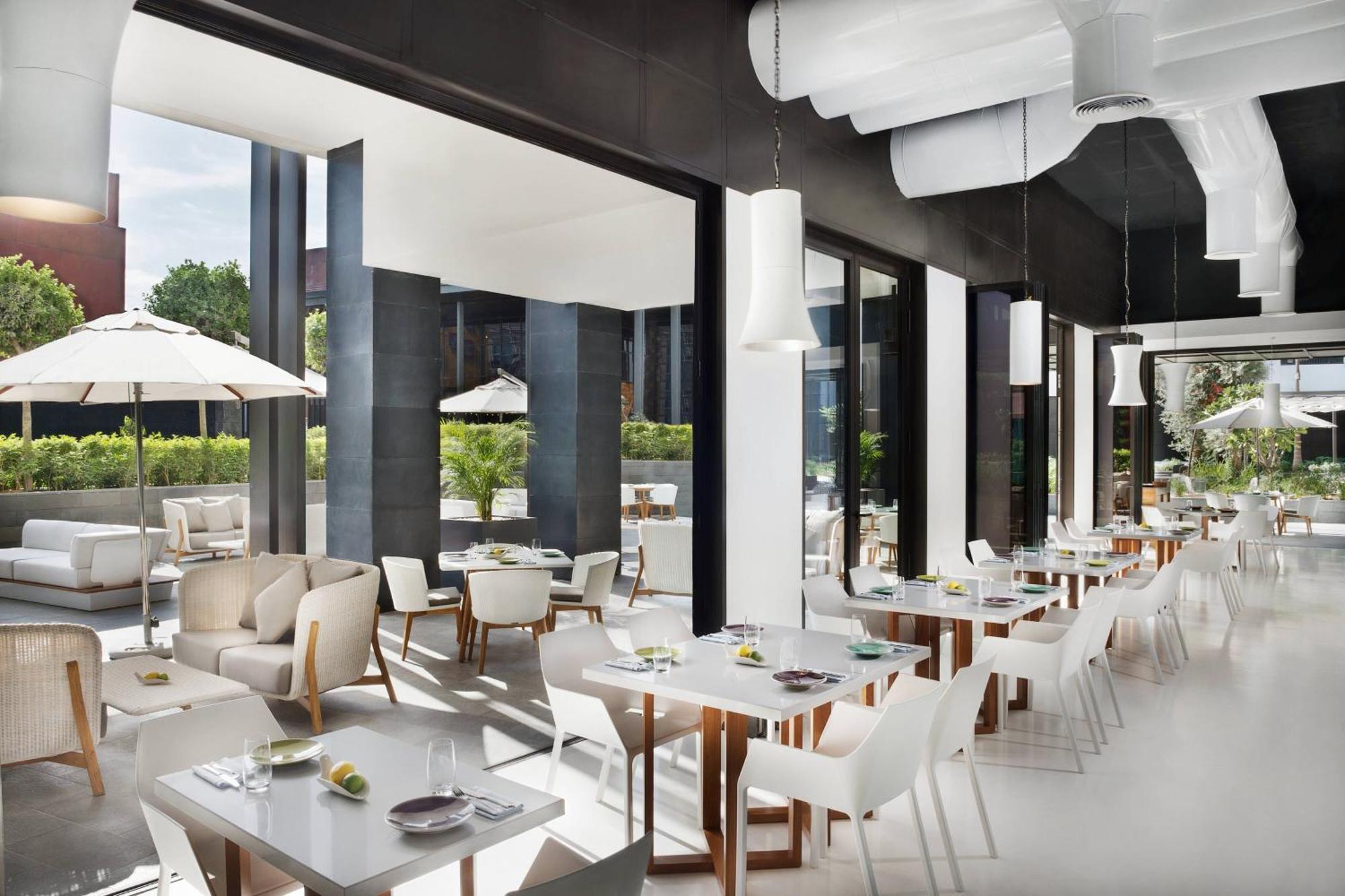 迪拜城市漫步傲途格精选酒店 外观 照片 The Terrace